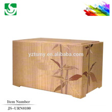 JS-URN100 good selling cremation urn from china wooden urn manufacturer